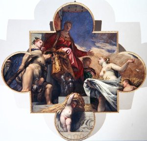 Venus Receiving Gifts from Hercules and Ceres, c.1576-78