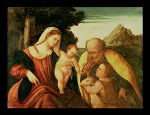 Holy Family with St. John