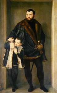 Giuseppe da Porto and his Son Adriano, c.1555