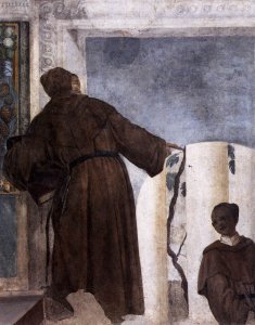 Monk with a Black Boy