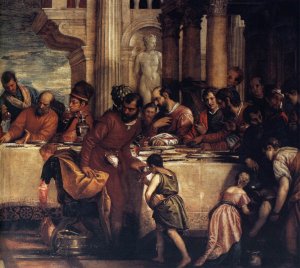 Feast at the House of Simon (detail) 4