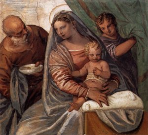 The Holy Family (Madonna della pappa)