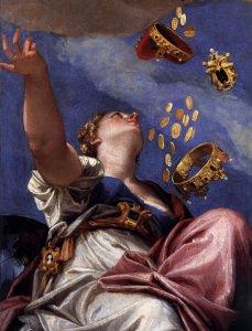 Juno Showering Gifts on Venetia (detail)