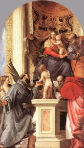 Madonna Enthroned with Saints c. 1562