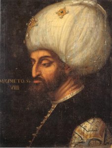 Portrait of Mehmed II